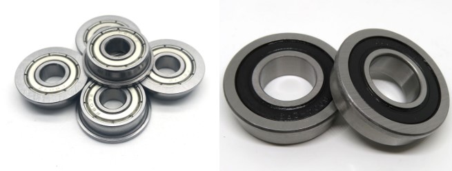 F6000 series flange ball bearings