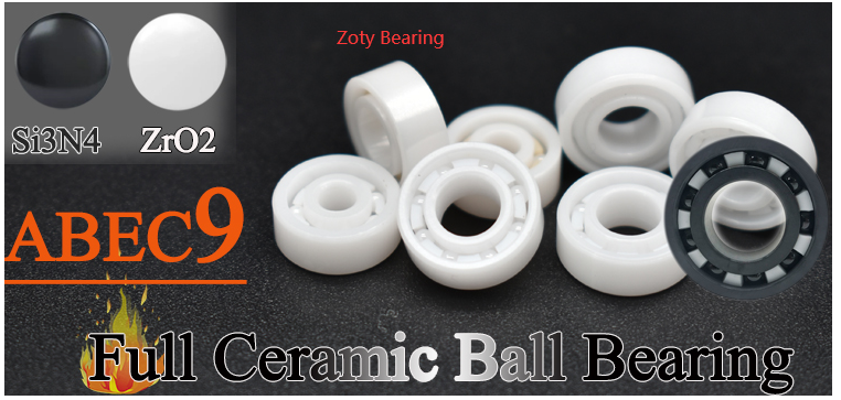 Full Ceramic Ball Bearings( ZrO2&Si3N4)