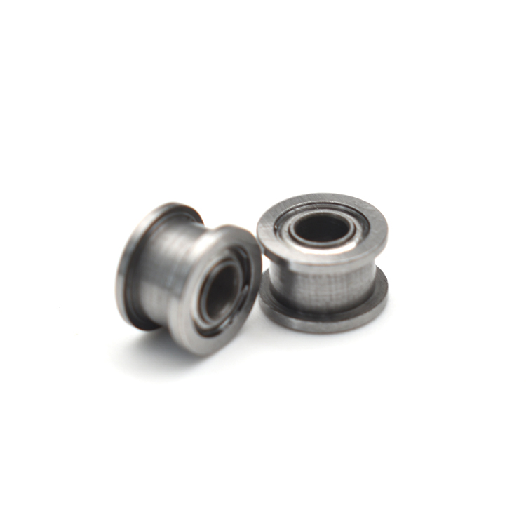 Double Flanged Deep Groove Ball Bearing FFR 133 ZZ Inch Series 2.38x4.9x3.84mm FFR133ZZ For Slot Car