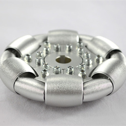 14179 100mm Single Complete Aluminum Omni wheel for ball balance ballbot.jpg