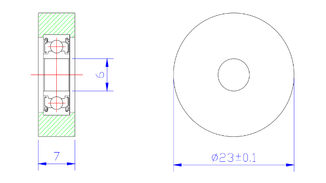 BS69623-7 6x23x7mm plastic pulley wheels guide roller.jpg