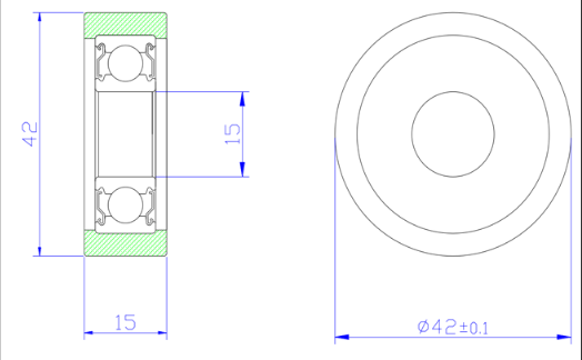 BS620242-15 15x42x15mm roller garage door door hanger roller.jpg