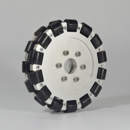 152mm 6 inch Double Aluminium Omni Wheel basic 14085 Without Bearing Rollers.jpg