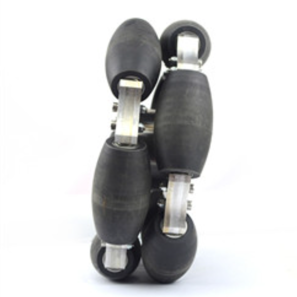 8 Inch 254mm Double Aluminum Omni Wheel With bearing rollers&Central bearing 14147.jpg