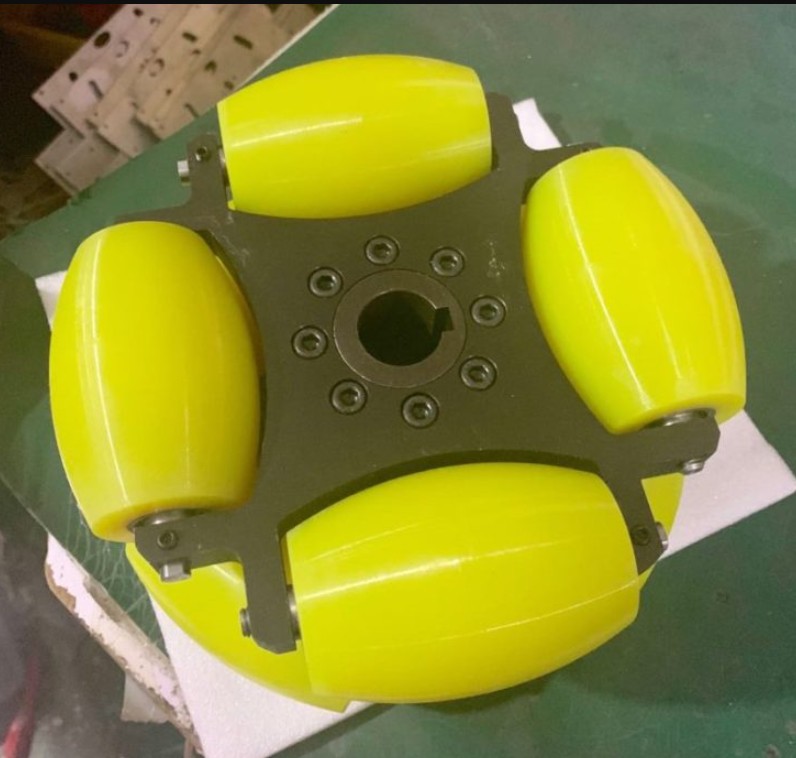 Payload 300kg 203mm heavyduty industrial omni wheel NW203C.jpg