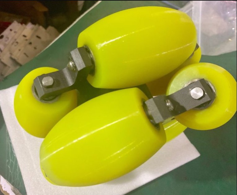 Payload 300kg 203mm heavyduty industrial omni wheel NW203C.jpg