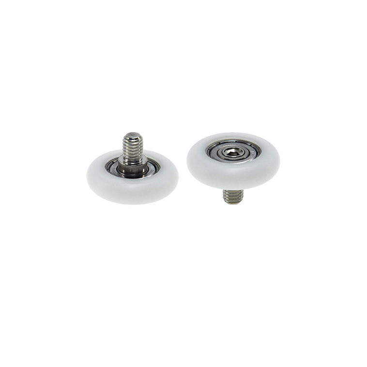 BSR60835-9C3L10M8 Versatile Plastic Bearing with Rubber Coating and External Thread for Multi-Purpose Use.jpg