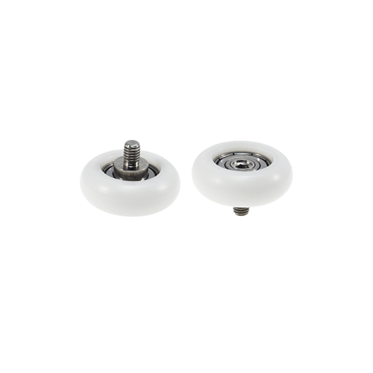 BSR60835-12C1L8M6 Durable POM Plastic Roller Bearing with Screw for Industrial Machinery.jpg