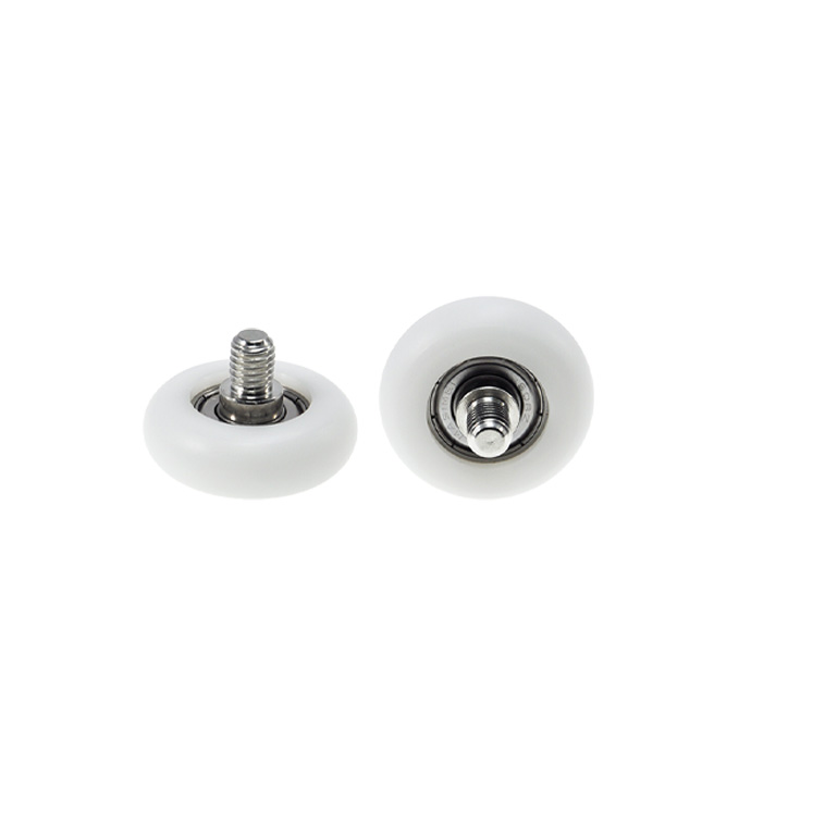 BSR60837-13C1L10M8 Adjustable PA66 Plastic Roller Bearing with Screw for Conveyor Systems.jpg