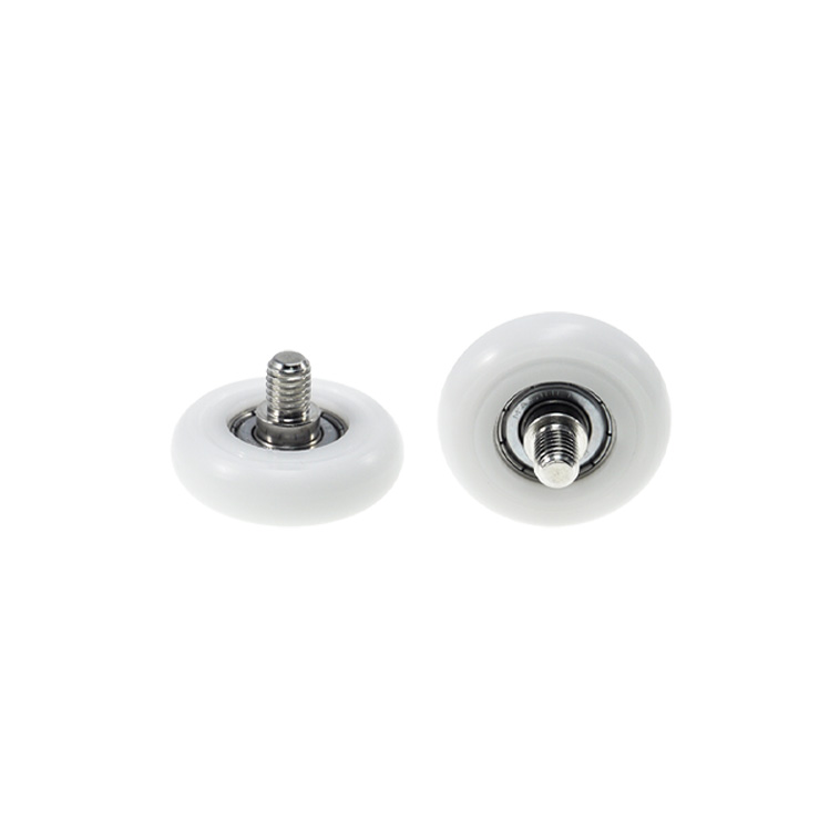 BSR60840-11C2L10M8 Temperature-Resistant POK Plastic Roller Bearing with Screw for Extreme Conditions.jpg