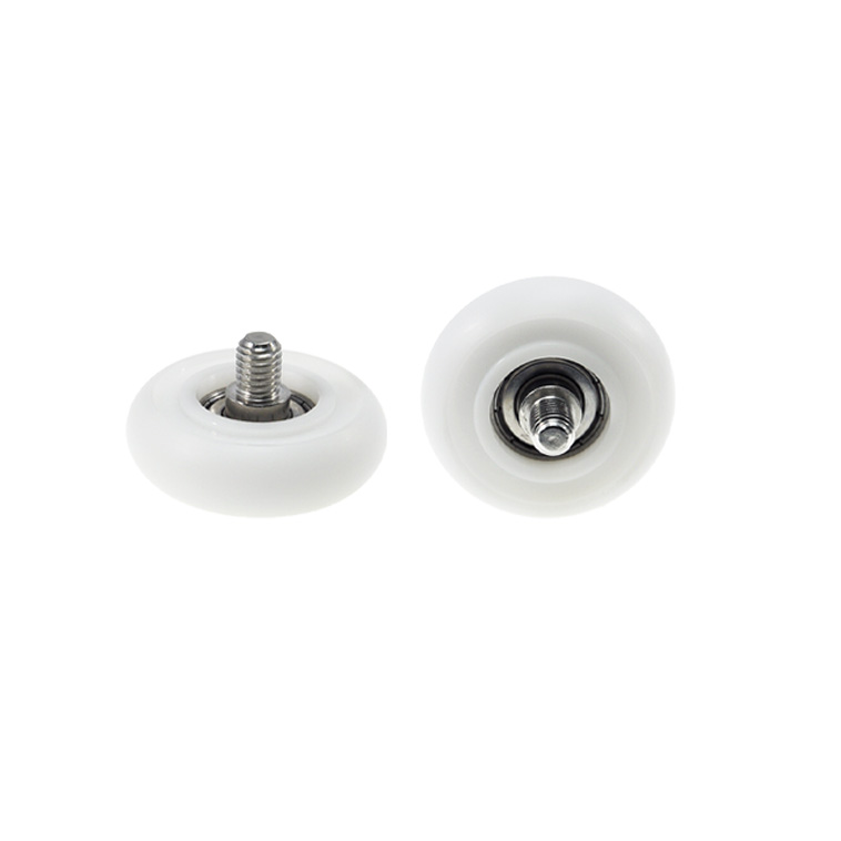 BSR60845-14C1L10M8 Wear-Resistant PA66 Plastic Roller Bearing with Screw for Long Lifespan.jpg