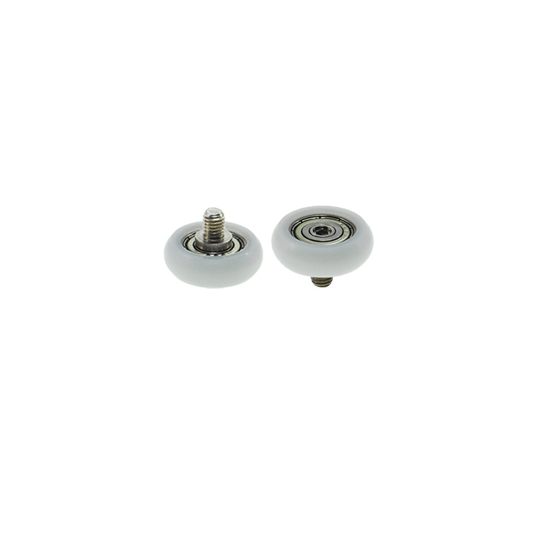 BSR62522-7C1L6M5 M5x22x7mm Ball bread plastic bearing with screw POM sliding door and window furniture small pulley.jpg
