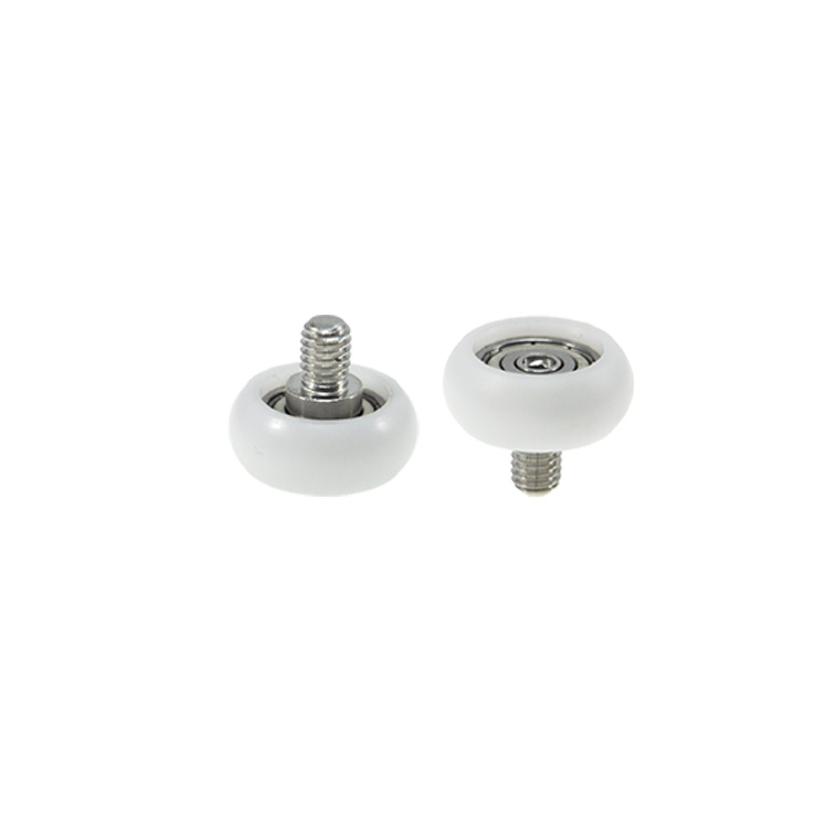 BSR62522-9C1L8M6 M6x22x9mm Ball bread plastic bearing with screw POM sliding door and window furniture small pulley.jpg