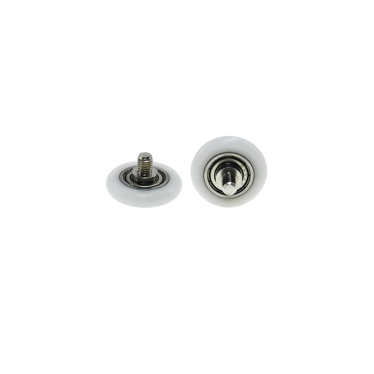 BSR62524-5C2L6M5 M5x24x5mm Arc plastic outer ball plastic bearing high quality nylon pulley high wear resistance high load bearing roller.jpg