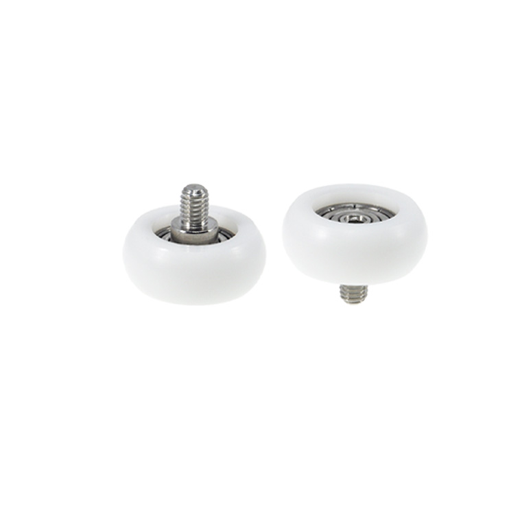 BSR62630-12C1L8M6 M6x30x12mm Plastic coated bearing pulley for outer spherical spiral door roller.jpg