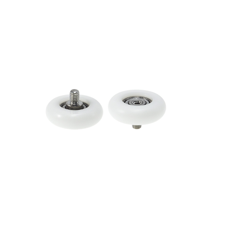 BSR62635-10C1L8M6 M6x35x10mm 626 bearing coated plastic pulley M6 spiral window drawer vending machine roller track Pom bearing window drawer pulley.jpg