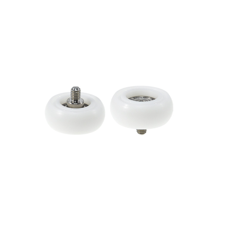 BSR62635-14C1L8M6 M6x35x14mm  Stainless steel spiral pulleys Roller plastic coated wear pulleys.jpg