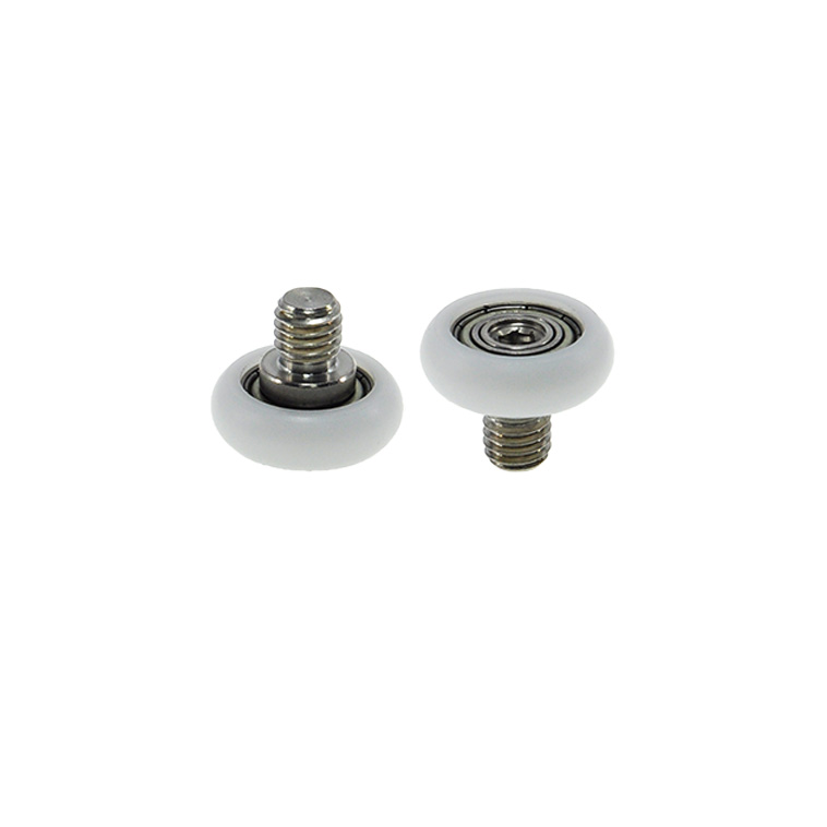 BSR68822-7C1L8M8 M8x22x7mm 22mm outer diameter high load POM roller, with screw POM arc bearing wheel hardware accessories.jpg