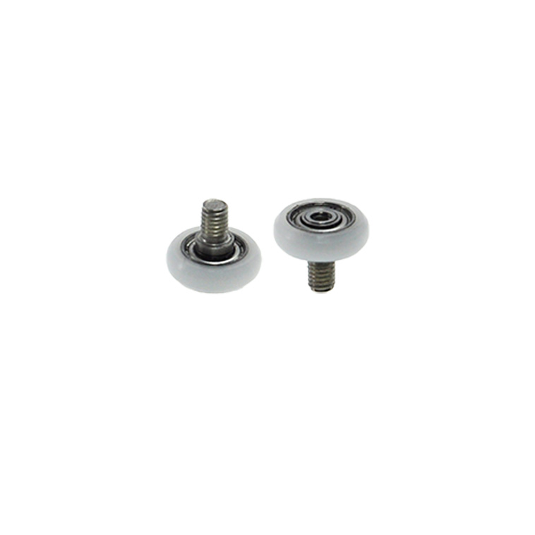BSR69310-4C1L5M4 M4x10x4mm Nylon polyoxymethylene roller pulley plastic shower door roller bearing.jpg