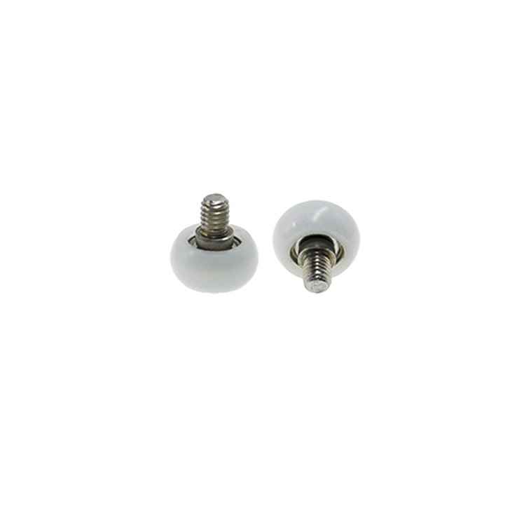 BSR69312-6C1L4M3 M3x12x6mm Modern design plastic polyacetal nylon sliding window pulley bearing roller sliding door roller.jpg