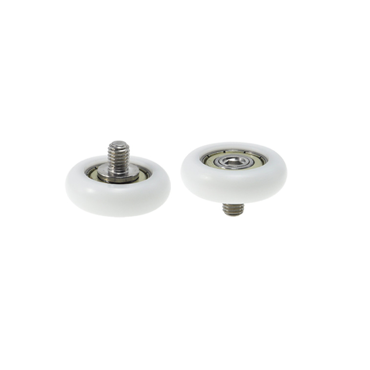 BSR600038-11C1L10M8 M8x38x11mm Low noise wooden cabinet roller pom plastic roller bearing wheel sliding drawer door roller.jpg