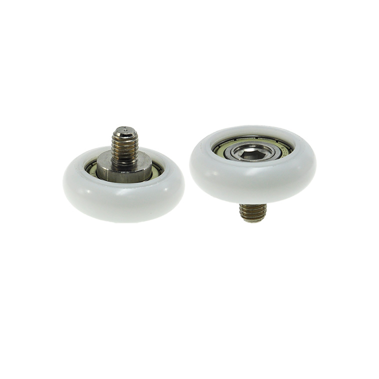 BSR600245-15C2L12M10 Pull down the small plastic pulley with screws on the kitchen cabinet roller.jpg