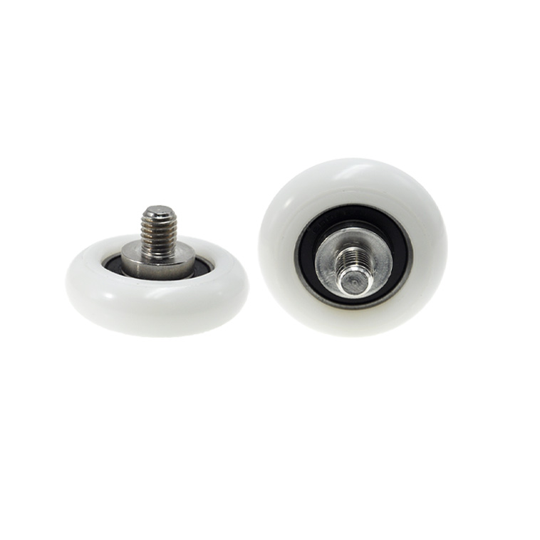 BSR600250-15C2L12M10 M10x50x15mm Sliding door guide rail track roller wheel sliding door plastic roller.jpg