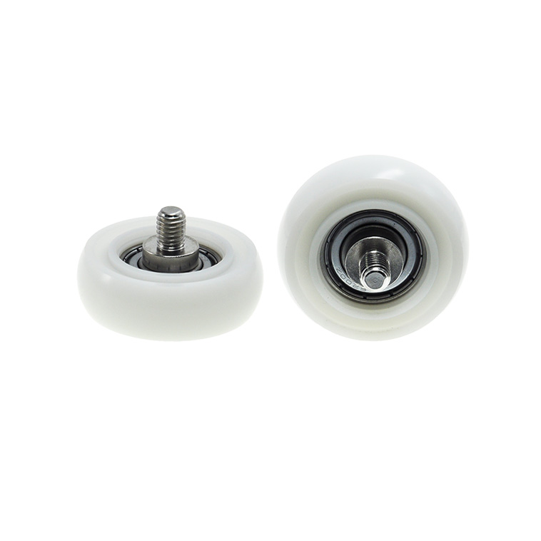 BSR620050-16C2L10M8 M8x50x16mm POM ball bearing wheels for aluminum sliding doors and windows, custom-made furniture plastic nylon rollers.jpg BSR620050-16C2L10M8 M8x50x16mm POM ball bearing wheels for aluminum sliding doors and windows, custom-made furniture plastic nylon rollers.jpg