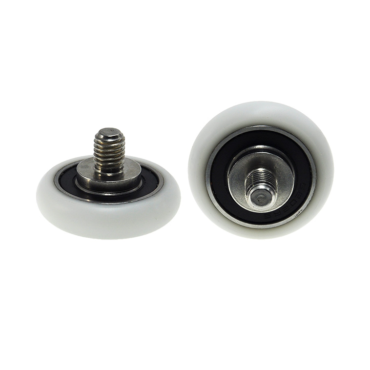 BSR620245-11C4L12M10 M10x45x11mm POM nylon plastic roller bearing pulley roller for door filling, washing and sealing production.jpg BSR620245-11C4L12M10 M10x45x11mm POM nylon plastic roller bearing pulley roller for door filling, washing and sealing production.jpg