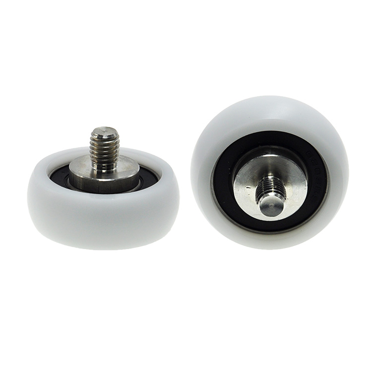 BSR620350-18C2L12M10 M10x50x18mm Plastic ball screw roller bearing 2RS nylon pulley, suitable for various screws.jpg BSR620350-18C2L12M10 M10x50x18mm Plastic ball screw roller bearing 2RS nylon pulley, suitable for various screws.jpg