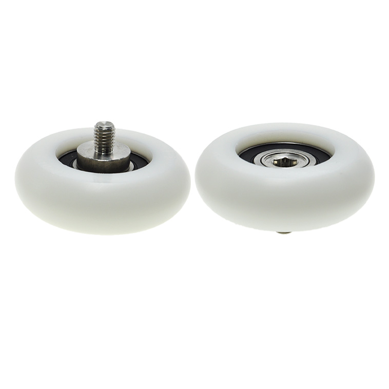 BSR620480-25C2L12M10 M10x80x25mm Polyoxymethylene nylon ball bearing plastic rollers, coated with 2RS & ZZ seals.jpg BSR620480-25C2L12M10 M10x80x25mm Polyoxymethylene nylon ball bearing plastic rollers, coated with 2RS & ZZ seals.jpg