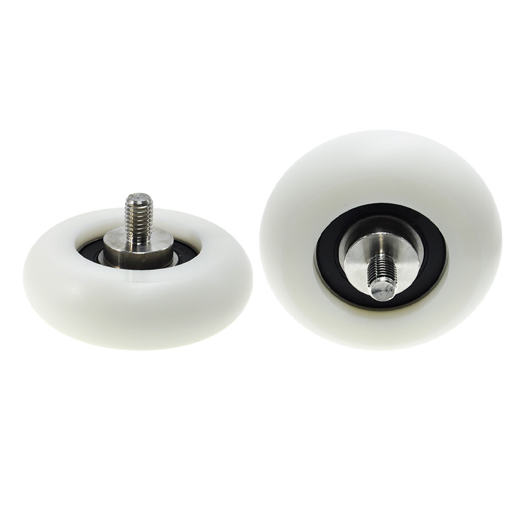 BSR620480-25C2L15M10 M10x80x25mm Plastic ball screw roller bearing 2RS nylon pulley, suitable for various screws.jpg