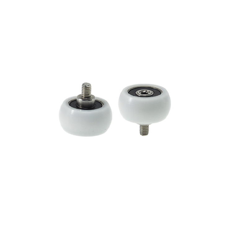 BSRT60832-16C4L8M6 M6x32x16mm Plastic nylon rollers, rowing seat roller bearings, racing stainless steel bearings coated with POM