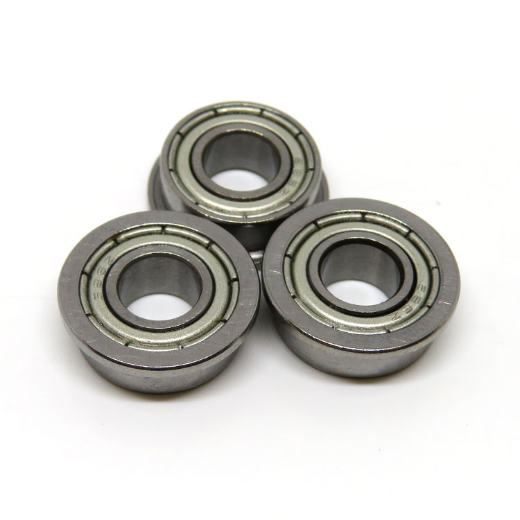 MF125ZZ Metal Shielded Flange Model Precision Ball Bearing 5x12x4mm MF125 ZZ  Suitable for sensor rotors.jpg