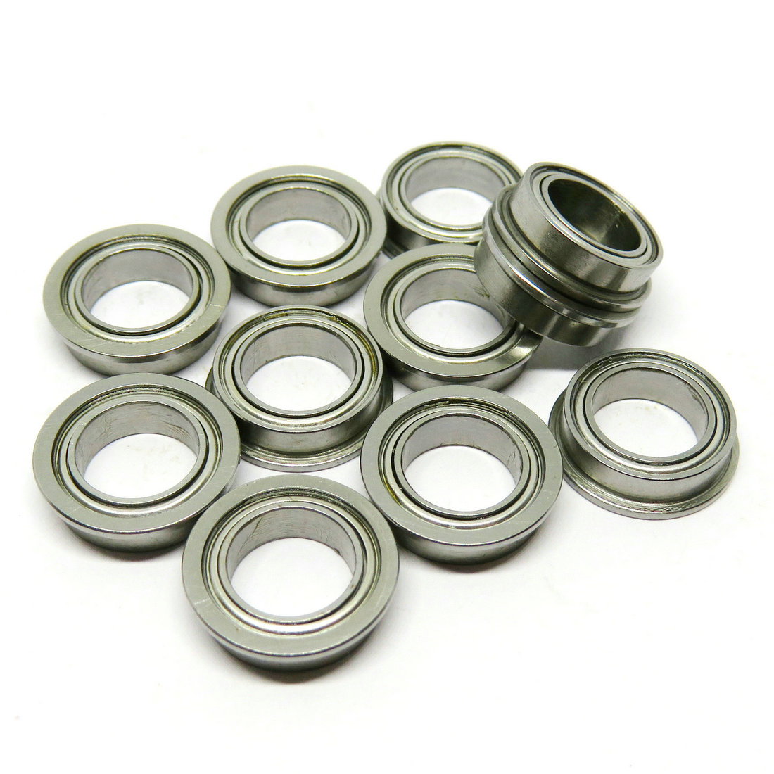 MF128ZZ Metal Shielded Flange Model Precision Ball Bearing 8x12x3.5mm MF128 ZZ For automatic paint spray guns.jpg