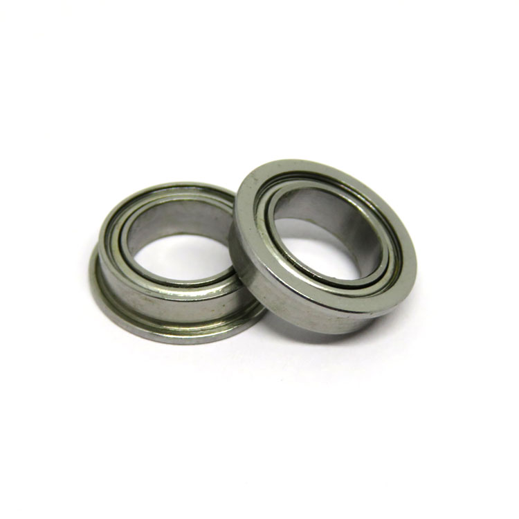 MF148ZZ Metal Shielded Flange Model Precision Ball Bearing 8x14x4mm MF148 ZZ Suitable for miniature motors.jpg