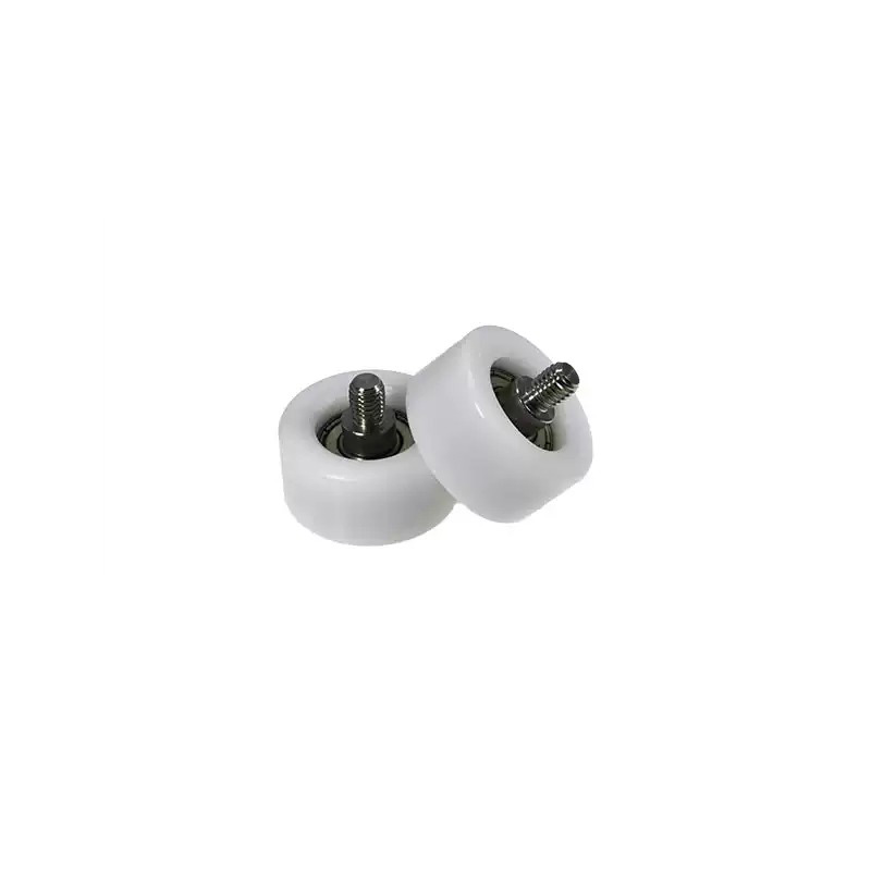 BS63840-20C1L10M6 M6x40x20mm Wear-Resistant Rubber-Coated Plastic Bearing with External Thread for Long Lifespan.jpg