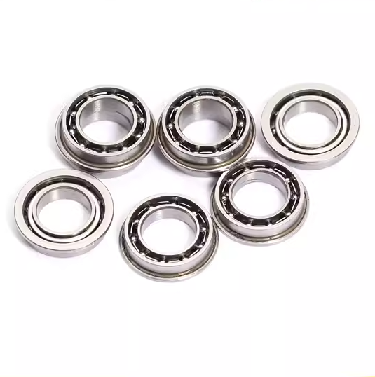 SMF52 Open Flanged Deep Groove Bearing 2x5x2mm MF52 Bearing with Nylon Cage.png
