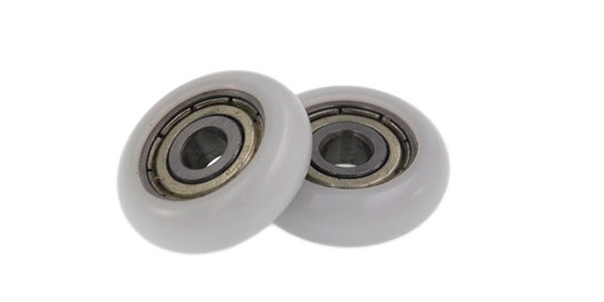 BSR62522-7 5x22x7mm Small plastic window rollers pulley shower cabinet door roller for shower door.jpg