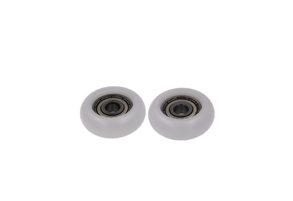 BSR62525-9 5x25x9mm nylon conveyor rubber pulley wheel rollers for sliding doors.jpg