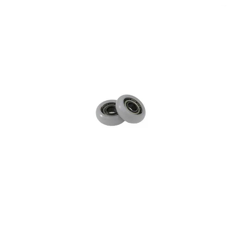 BSR69518-6 5x18x6mm pulley wheels shower door roller 18mm nylon R roller wheel cabinet door slide roller with bearing.jpg