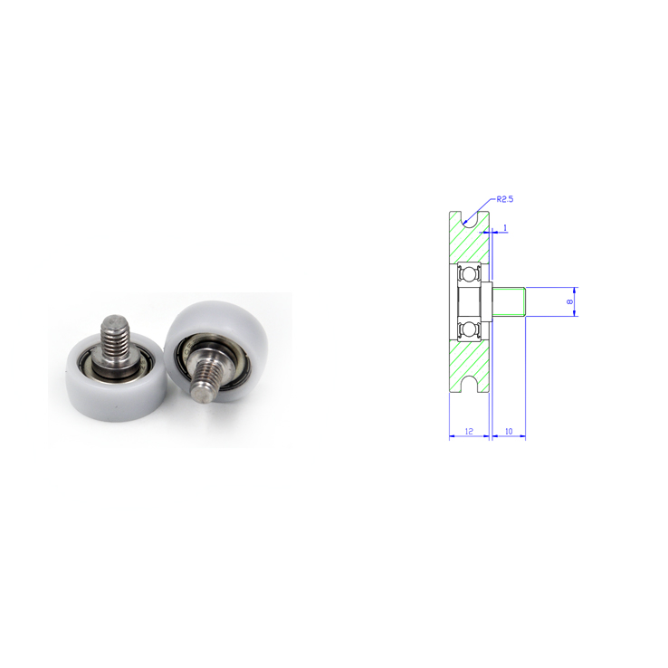 BS60620-9C1L8M6 M6x20x9mm Nylon Coated Plastic Roller Pom Bearing With.jpg