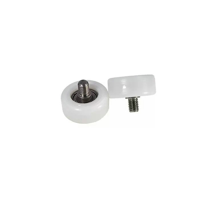 BS60835-15C1L10M8 M8x35x15mm Small plastic window rollers pulley shower cabinet door roller for shower door.jpg