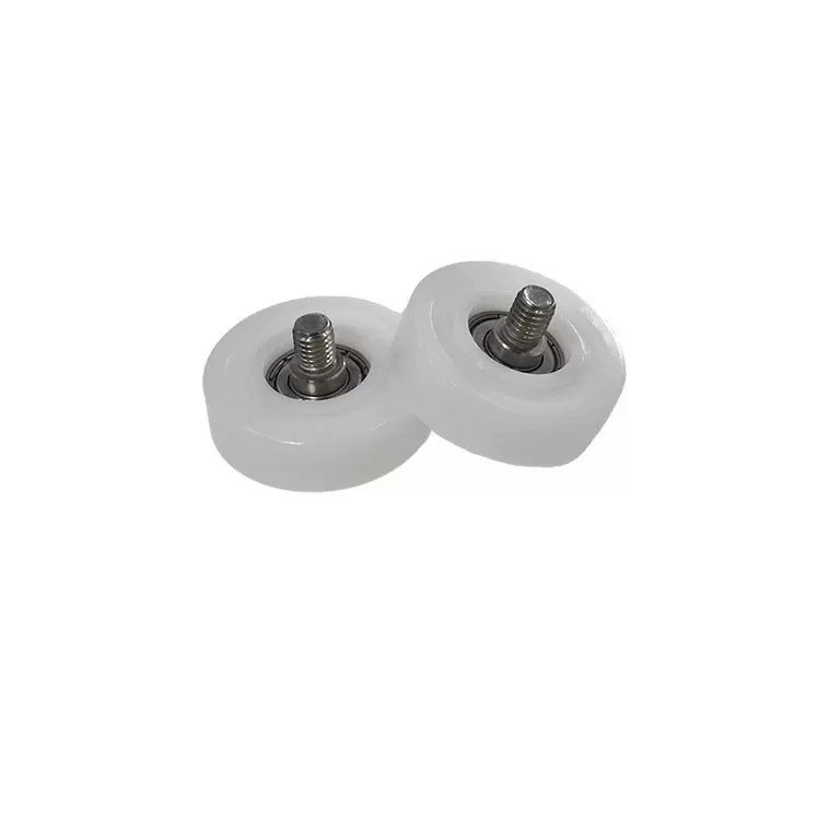 BS60840-13C1L10M8 M8x40x13mm pulley wheels shower door roller nylon roller wheel cabinet door slide roller with bearing.jpg