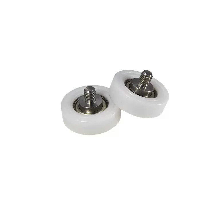 BS600250-15C2L12M10 M10x50x15mm Heavy Duty Sliding Shower Door Track Roller Wheels Plastic Pom Nylon Bearing Rubber PU Wheel Polyurethane Roller.jpg