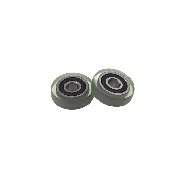 PU60518-5 5x18x5mm pu bearing polyurethane wheel with bearing.jpg