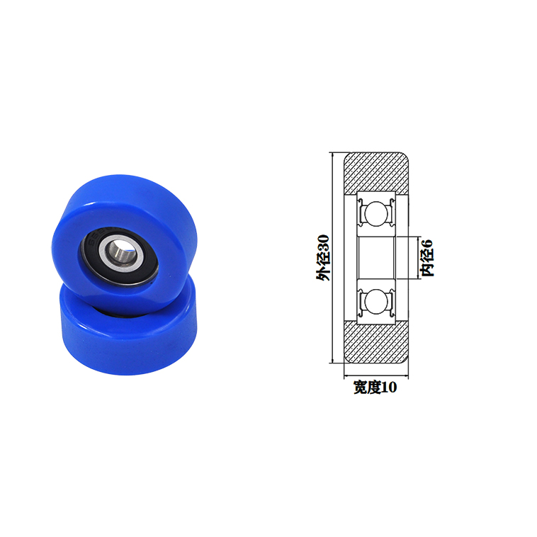 PU62630-10 6x30x10mm bearing pulley ball bearing for pulley.jpg