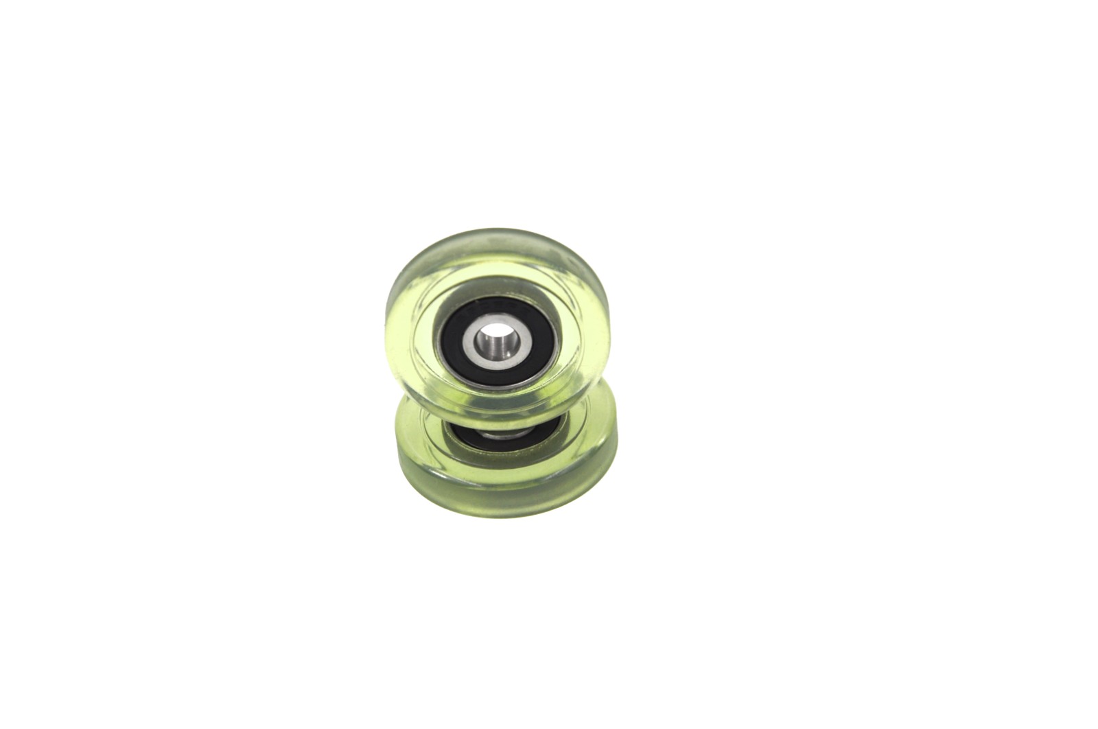 PU62633-7 6x33x7mm 33mm h grove pulley with bearings Rubber-coated bearing.jpg