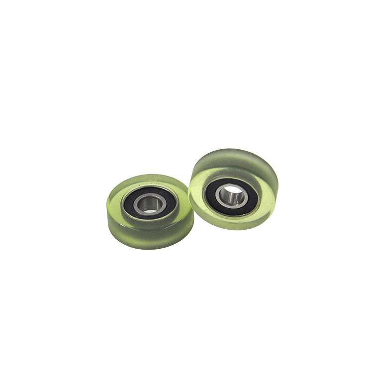 PU69622-7 6x22x7mm Polyurethane tread wheel rubber roller Nylon Plastic Bearing Rollers.jpg