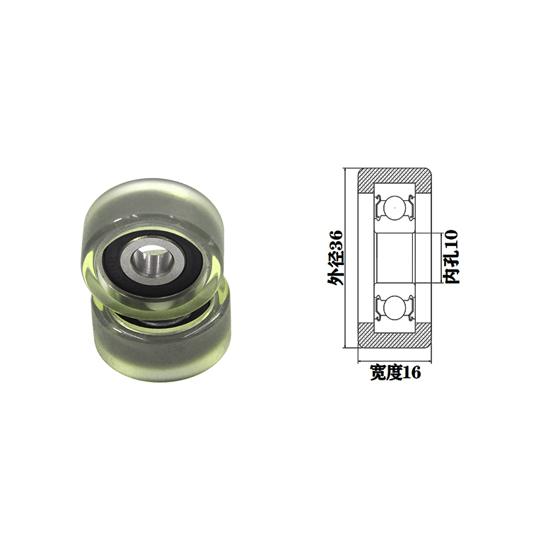 PU620036-16 10x36x16mm polyurethane wheel calculator note counting machine tablet counting machine.jpg